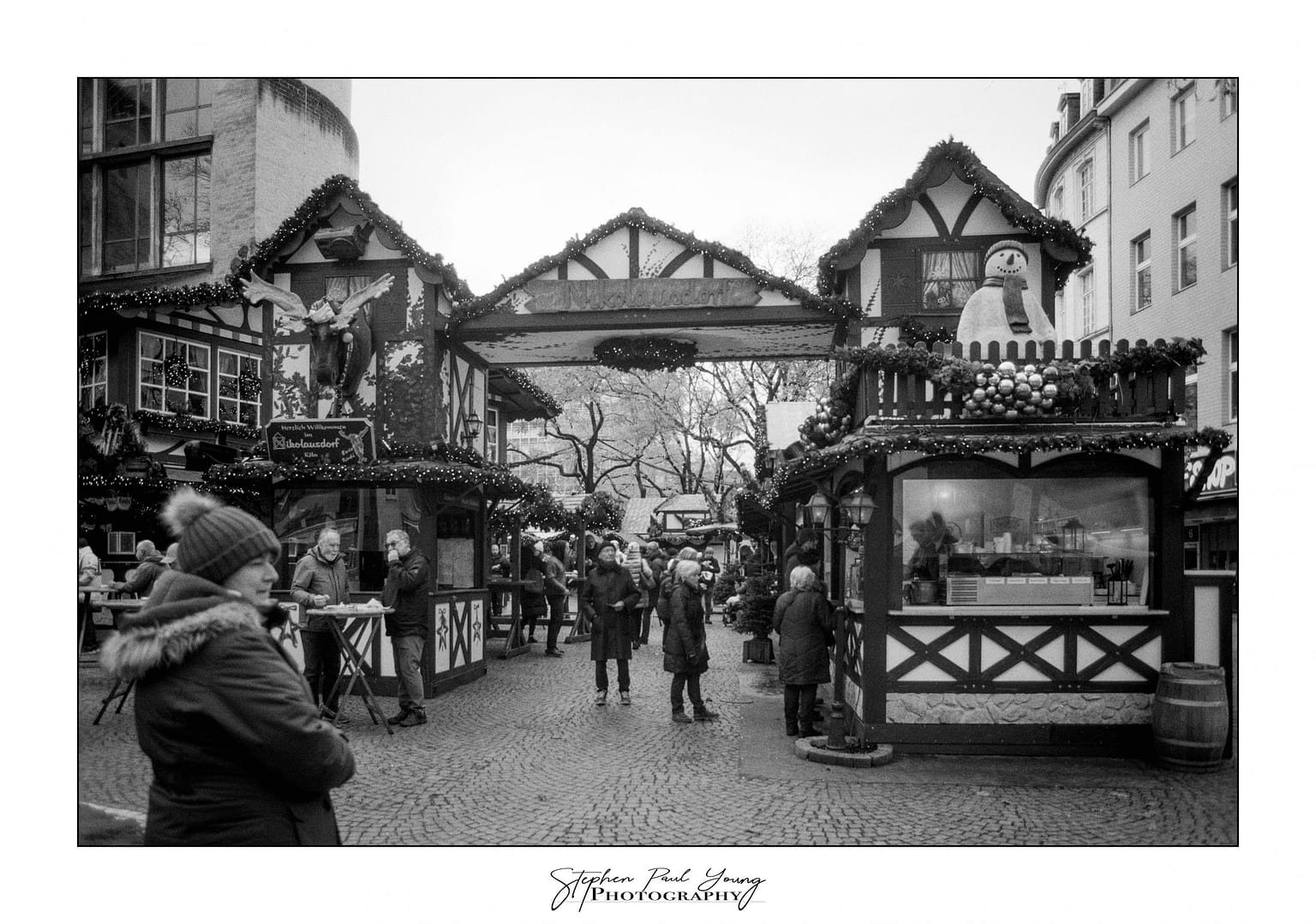 Capturing Contrast: A Black and White Journey Through Poole and Cologne on 35mm Ilford FP4Plus Film