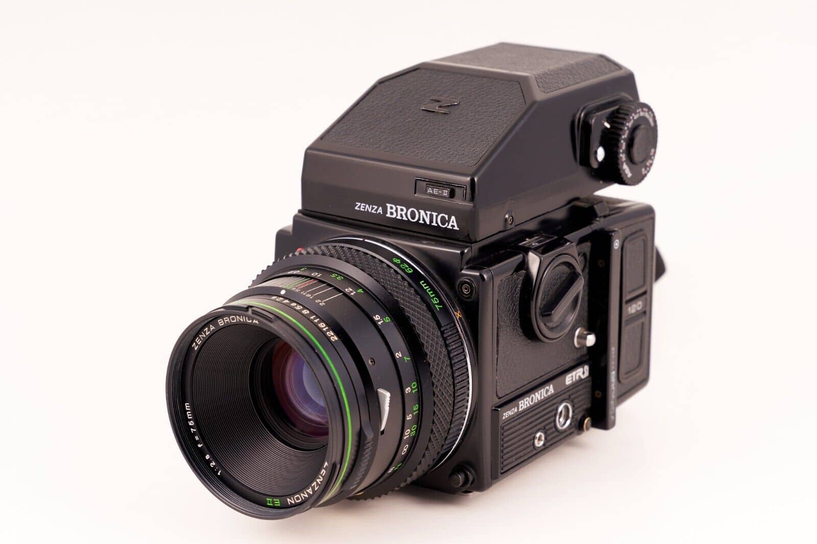 Zenza Bronica ETRS medium format film cameras