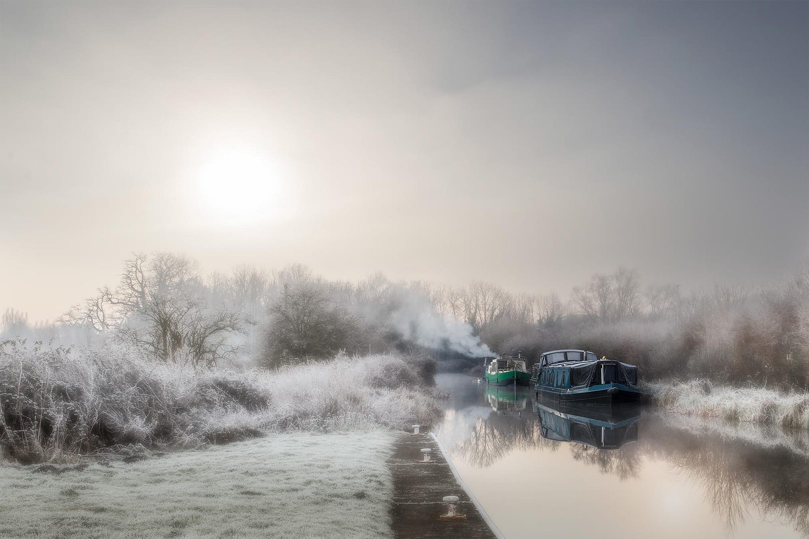 Winter on the Kennet and Avon Canal