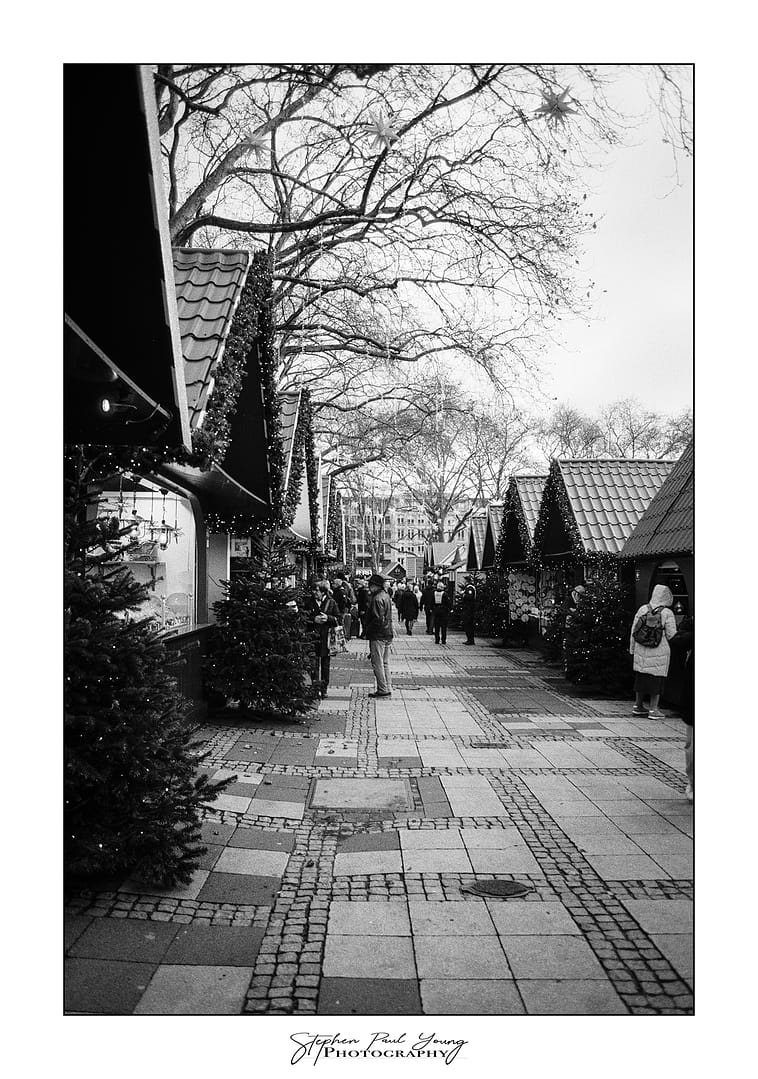 Capturing Contrast: A Black and White Journey Through Poole and Cologne on 35mm Ilford FP4Plus Film