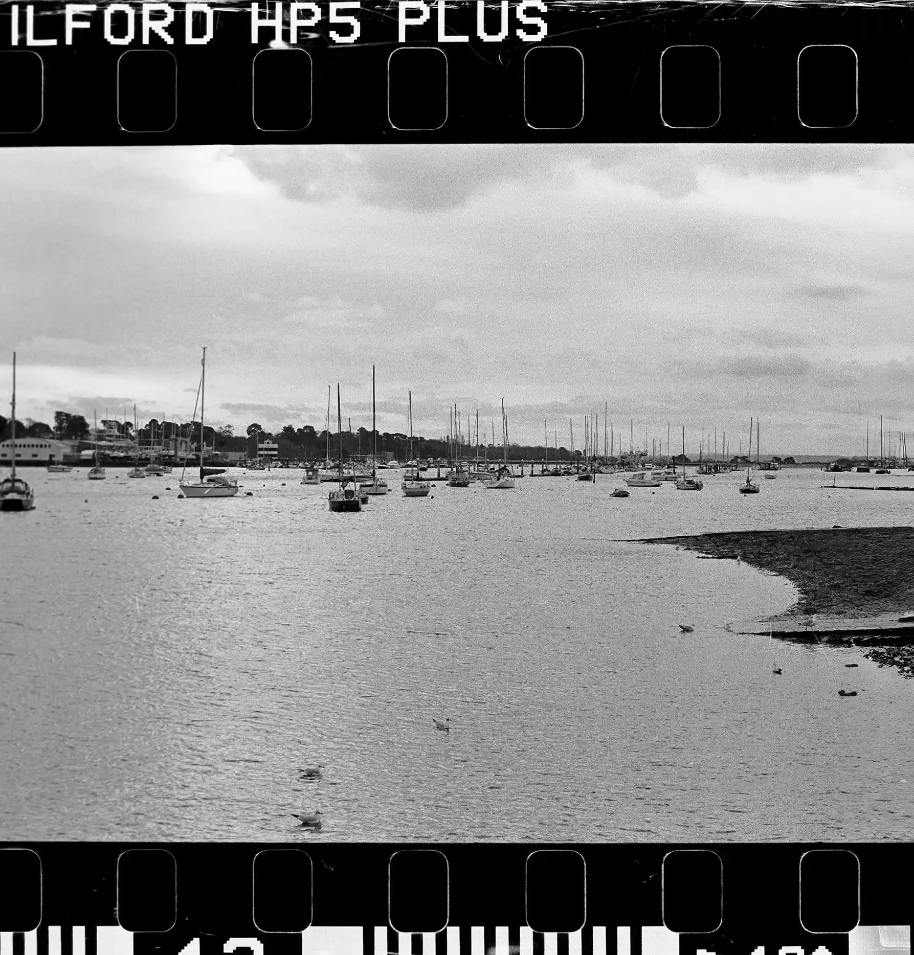 Hamble-le-Rice - Discover a Timeless Photography Charm on 35mm HP5 Film